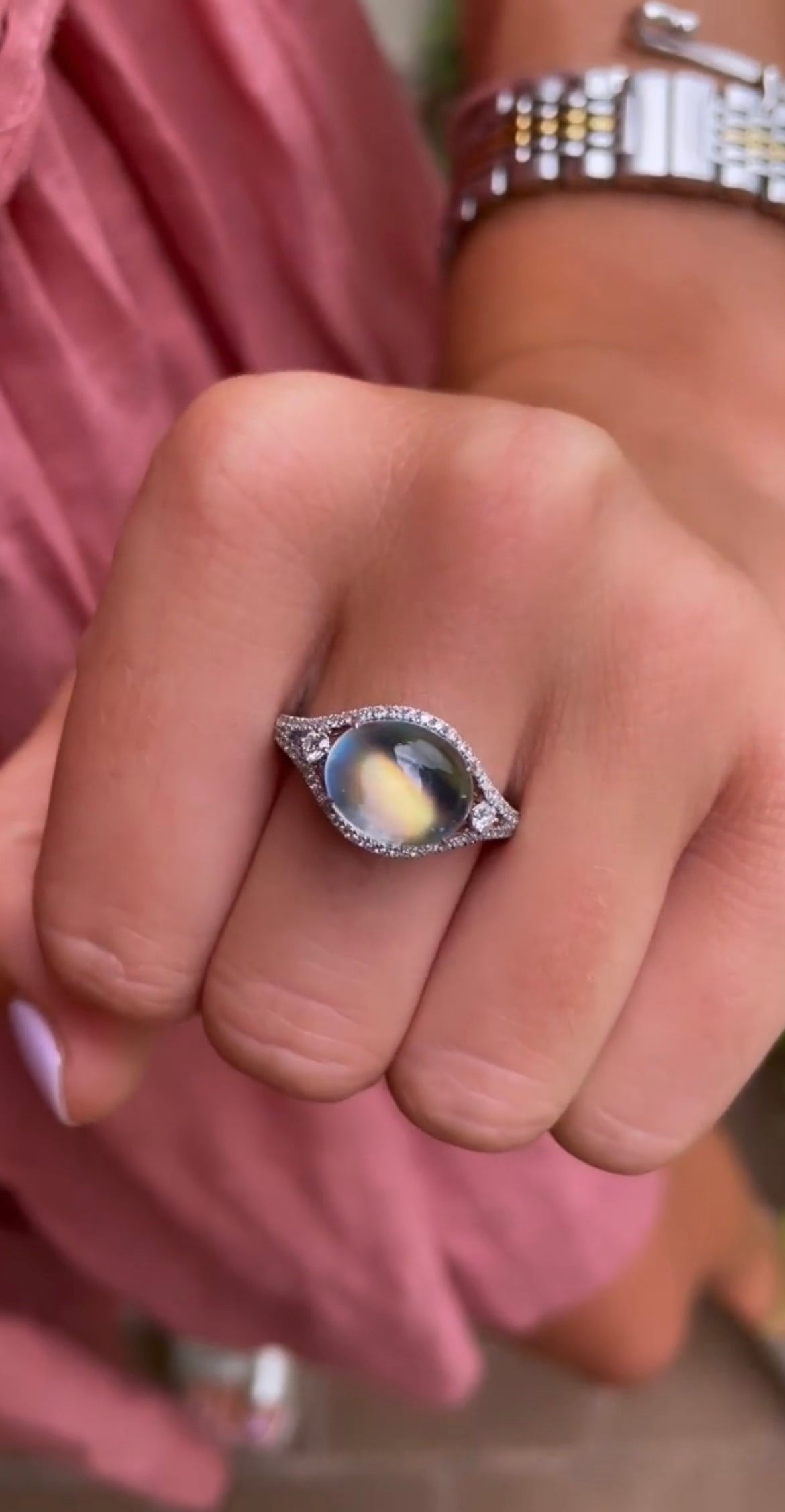 Alexandrite, Moonstone, & Pearls Oh My!