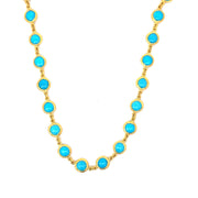 Turquoise Station Necklace