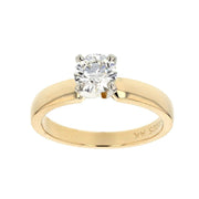 "Classic" Style Solitaire Ring