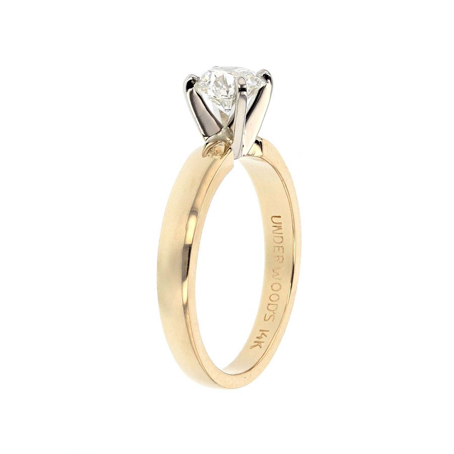 "Classic" Style Solitaire Ring