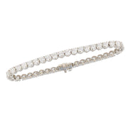 Diamond "Line Bracelet" in Platinum