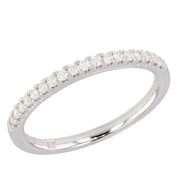 White Gold Diamond Band