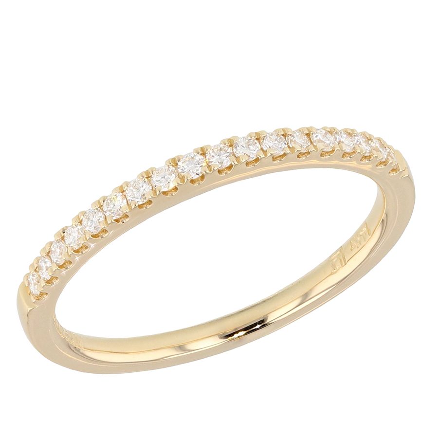 Yellow Gold Diamond Band