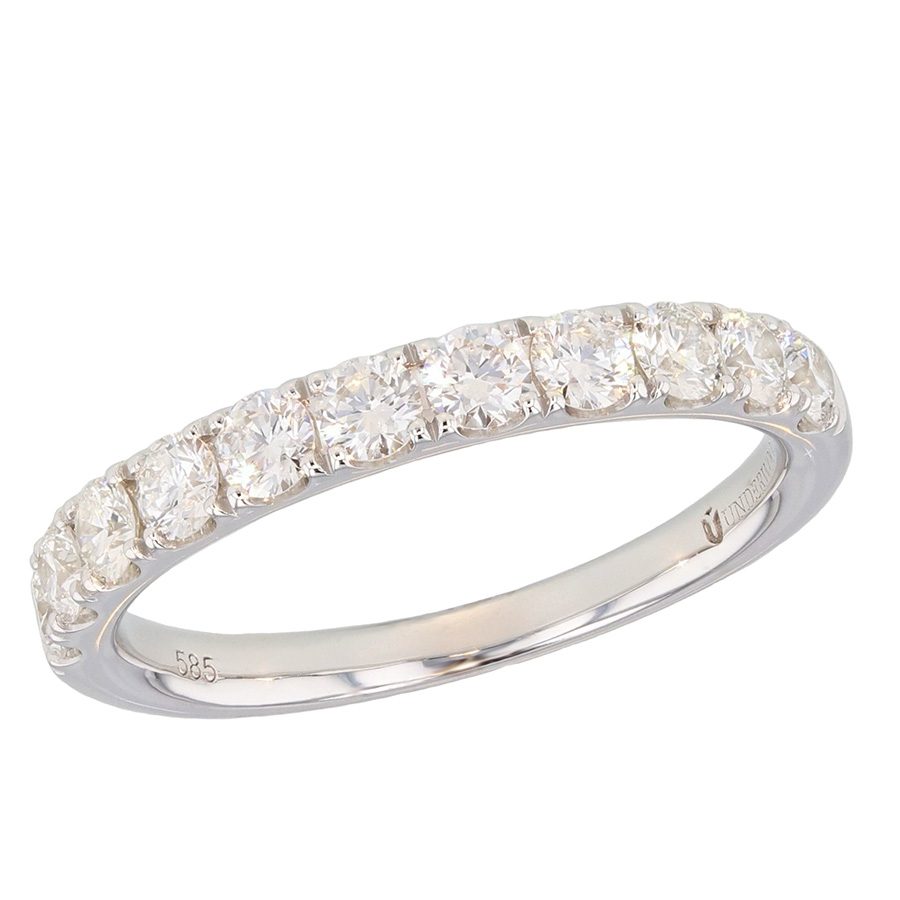 White Gold Diamond Band