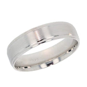 White Gold Brushed Band