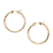 Rose Gold Hoop Earrings