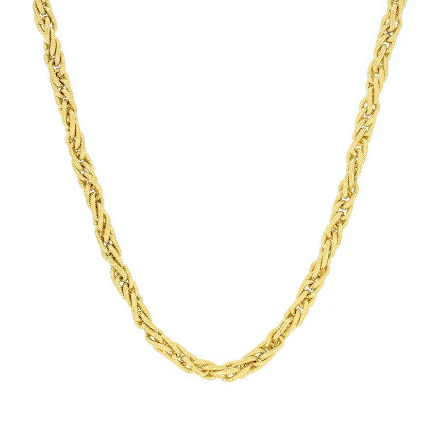 Yellow Gold Handmade Italian Necklace