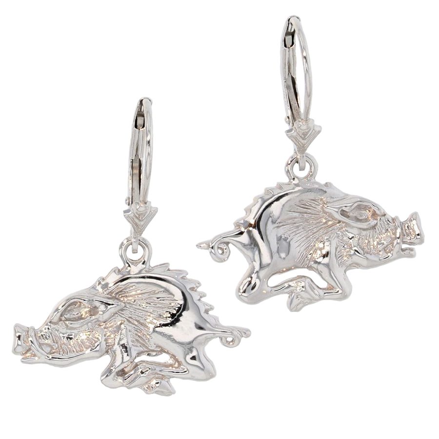 Razorback Dangle Earrings-leverbacks