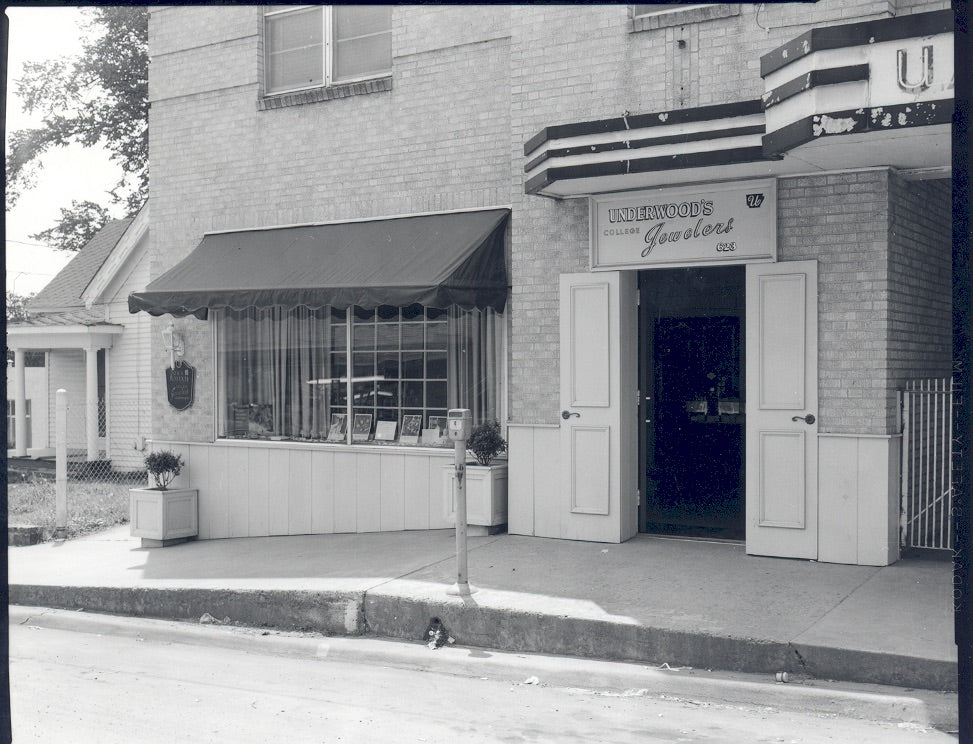 Underwoods Jewelers Storefront, 1957