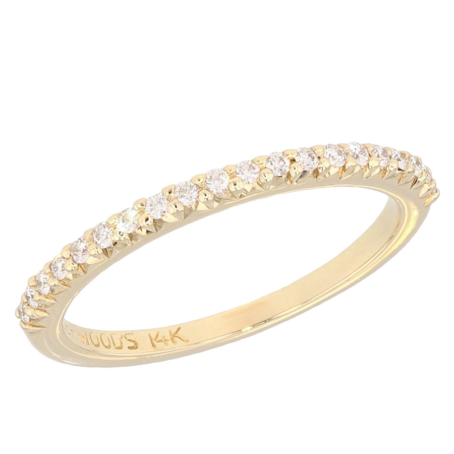 Yellow Gold Diamond Band