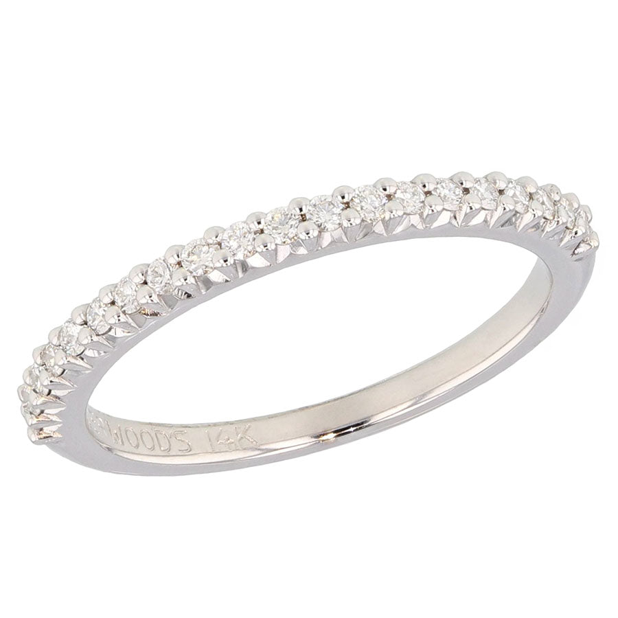 White Gold Diamond Band